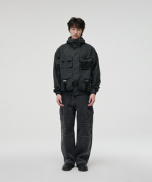 KZM（ケージエム）の「サシコアウトポケットデニムパンツ（デニムパンツ）」