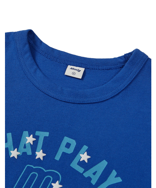 MMLG（エムエムエルジー）の「[Mmlg] PLAY HEAVY HF-T (SEA BLUE)（Tシャツ/カットソー・レディース・その他・LARGE/X-LARGE/X-SMALL/SMALL/MEDIUM）」の3枚目の写真