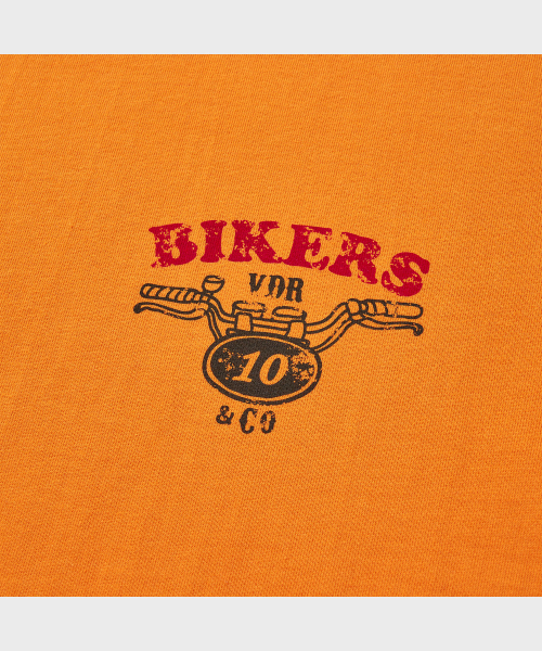 VDR（ブイディアール）の「BIKERS T-SHIRT [Flame Orange]（Tシャツ/カットソー・メンズ・その他・MEDIUM/LARGE/X-LARGE）」の4枚目の写真