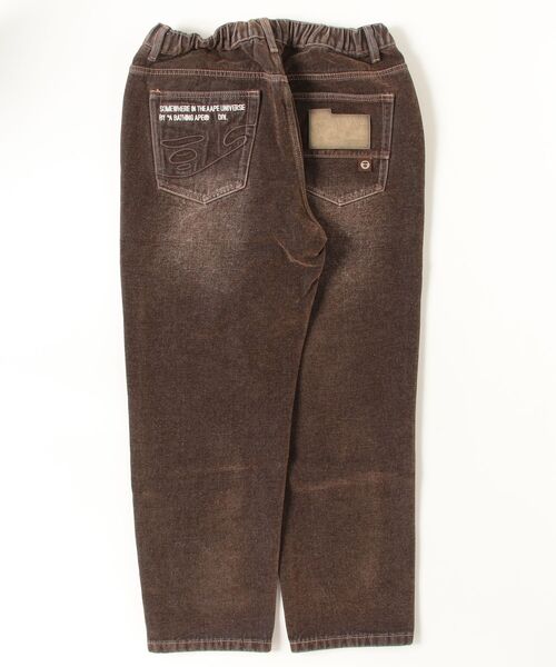 AAPE BY A BATHING APE（エーエイプバイアベイシングエイプ）の「AAPE WOVEN PANTS（デニムパンツ・メンズ・ブラウン系その他3・MEDIUM/X-LARGE/SMALL）」の6枚目の写真