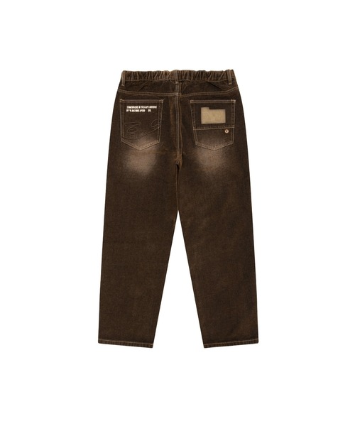 AAPE BY A BATHING APE（エーエイプバイアベイシングエイプ）の「AAPE WOVEN PANTS（デニムパンツ・メンズ・ブラウン系その他3・MEDIUM/X-LARGE/SMALL）」の2枚目の写真