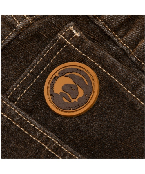 AAPE BY A BATHING APE（エーエイプバイアベイシングエイプ）の「AAPE WOVEN PANTS（デニムパンツ・メンズ・ブラウン系その他3・MEDIUM/X-LARGE/SMALL）」の3枚目の写真