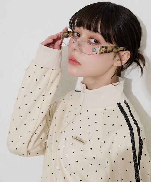 FCMM(エフシーエムエム)の「【日本限定】DOT TRACK JACKET / ドットトラックジャケット(ブルゾン・レディース・ブラウン/オフホワイト・MEDIUM/SMALL)」の12枚目の写真