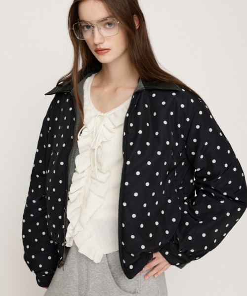 SLY（スライ）の「【2026SS新作】REVERSIBLE BOMBER JK リバーシブル
