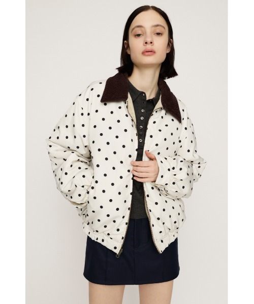 ジャケット・アウター SLY REVERSIBLE BOMBER JK SLY（スライ）の「【2026SS新作】REVERSIBLE BOMBER JK リバーシブル