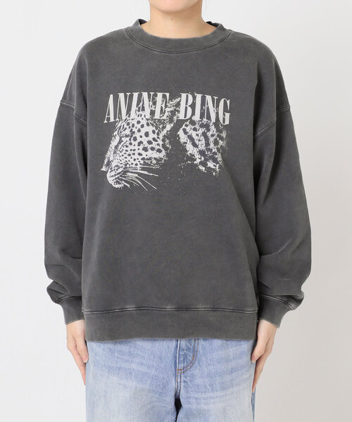 plage(プラージュ)の「ANINE BING / アニービン SPENCER SWEATSHIRT LEOPARD スウェット(スウェット・レディース・ブラック系その他・FREE)」の14枚目の写真