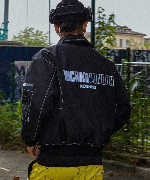 MICHIKO LONDON(ミチコ ロンドン)の「Retro Quilting Bomber Jacket Black_Unisex(MA-1・メンズ・その他・SMALL)」の1枚目の写真