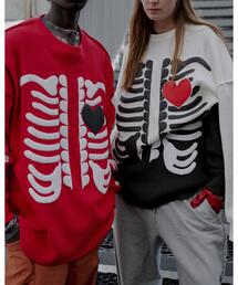 DISCOVERED(ディスカバード) 別注BONE WAFFLE LONG SLEEVE TEE