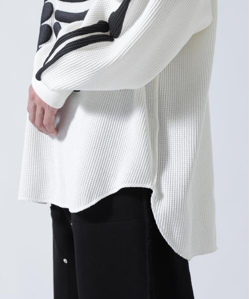 DISCOVERED(ディスカバード) 別注BONE WAFFLE LONG SLEEVE TEE（T