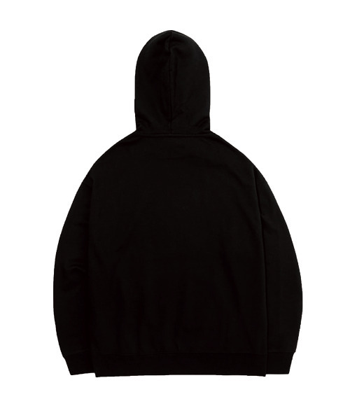 WILDROCK(ワイルドロック)の「フェイドレタリングフードパーカー_ブラック(パーカー・レディース・その他・MEDIUM/LARGE/SMALL)」の2枚目の写真