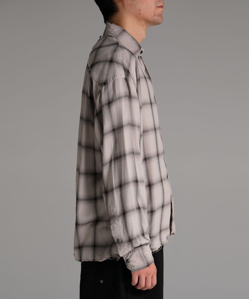 DELUXE（デラックス）の「UNCONTROL（シャツ/ブラウス・メンズ・グレー/グリーン・LARGE/MEDIUM/SMALL）」の5枚目の写真