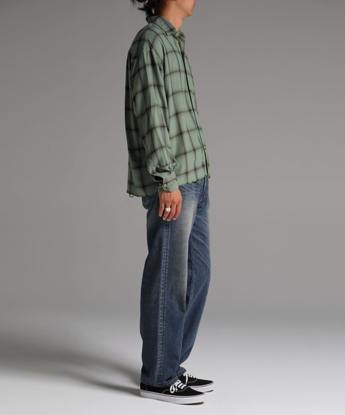 DELUXE（デラックス）の「UNCONTROL（シャツ/ブラウス・メンズ・グレー/グリーン・LARGE/MEDIUM/SMALL）」の16枚目の写真