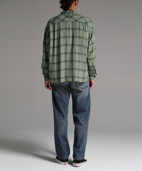 DELUXE（デラックス）の「UNCONTROL（シャツ/ブラウス・メンズ・グレー/グリーン・LARGE/MEDIUM/SMALL）」の15枚目の写真