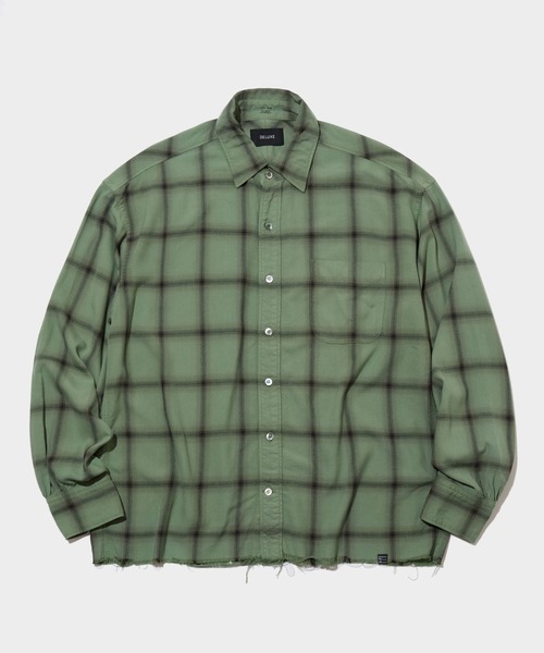 DELUXE（デラックス）の「UNCONTROL（シャツ/ブラウス・メンズ・グレー/グリーン・LARGE/MEDIUM/SMALL）」の18枚目の写真