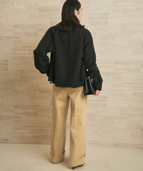 plage（プラージュ）の「Three shirt ブルゾン（その他アウター・レディース・アイボリー/ブラック・38/36）」の8枚目の写真