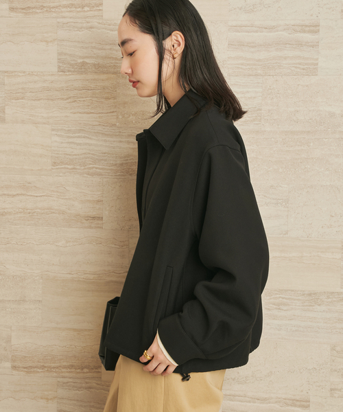 plage（プラージュ）の「Three shirt ブルゾン（その他アウター・レディース・アイボリー/ブラック・38/36）」の10枚目の写真