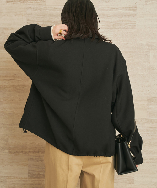 plage（プラージュ）の「Three shirt ブルゾン（その他アウター・レディース・アイボリー/ブラック・38/36）」の12枚目の写真