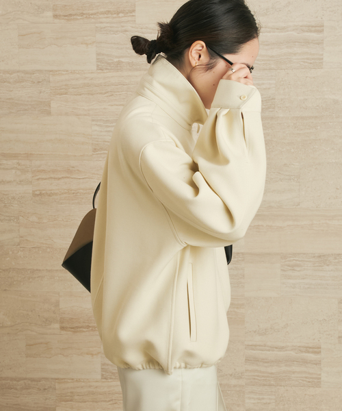 plage（プラージュ）の「Three shirt ブルゾン（その他アウター・レディース・アイボリー/ブラック・38/36）」の19枚目の写真