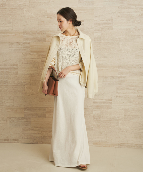 plage（プラージュ）の「Three shirt ブルゾン（その他アウター・レディース・アイボリー/ブラック・38/36）」の21枚目の写真