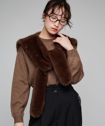 Narcissus | エコファーストール/セーラーカラー/レイヤードアイテム(マフラー)