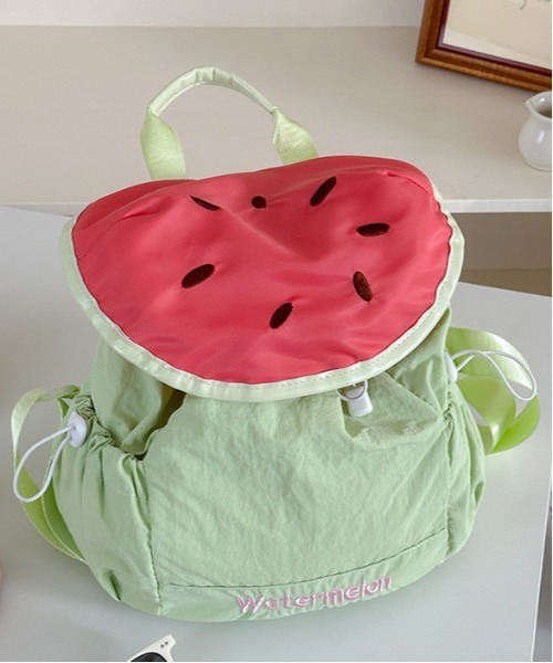 Port(ポート)の「【 Port / ポート 】 フルーツ デザイン リュック(バックパック/リュック・キッズ・イエロー/ピンク/グリーン/ブルー・FREE)」の6枚目の写真