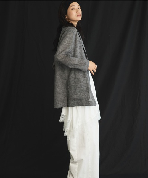 Doux archives（ドゥアルシーヴ）の「【26SS先行予約】綿ストレッチバレルパンツ（その他パンツ・レディース・ベージュ/オフホワイト/カーキ・SMALL/MEDIUM）」の9枚目の写真