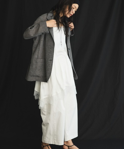 Doux archives（ドゥアルシーヴ）の「【26SS先行予約】綿ストレッチバレルパンツ（その他パンツ・レディース・ベージュ/オフホワイト/カーキ・SMALL/MEDIUM）」の10枚目の写真