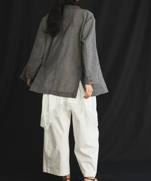 Doux archives（ドゥアルシーヴ）の「【26SS先行予約】綿ストレッチバレルパンツ（その他パンツ・レディース・ベージュ/オフホワイト/カーキ・SMALL/MEDIUM）」の11枚目の写真