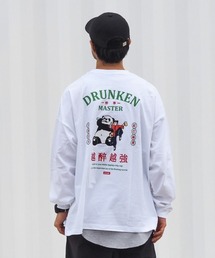 Leyline | 【Leyline】Drunken master l/s tee（Panda）(Tシャツ/カットソー)
