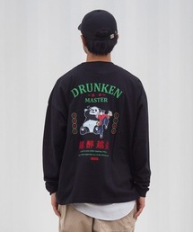Leyline（レイライン）の「【Leyline】Drunken master l/s tee（Panda）（Tシャツ/カットソー）」