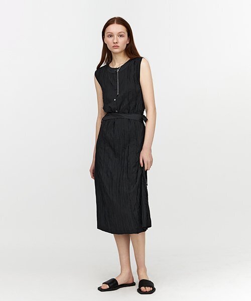 YOUTH(ユース)の「Pleated Sleeveless Dress(ワンピース・レディース・その他・S/M)」の1枚目の写真