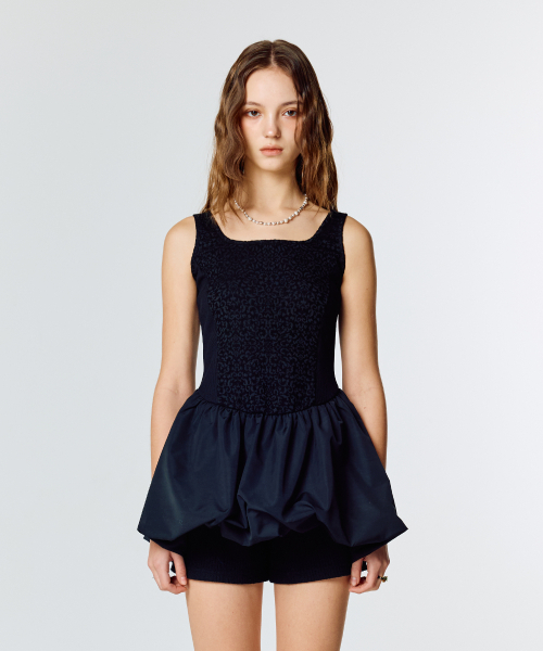 LARTIGENT(ラーティゼン)の「L15 BALLOON ONE-PIECE(BLACK)(ワンピース・レディース・その他・FREE)」の5枚目の写真