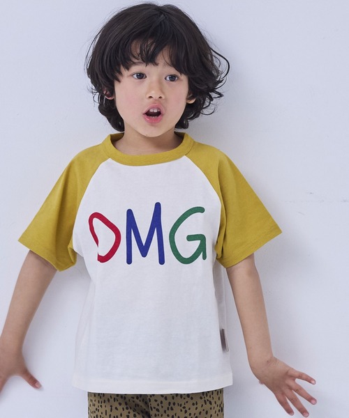 Life Support Products（ライフサポートプロダクツ）の「【防汚加工】ラグランスラングＴシャツ（Tシャツ/カットソー・キッズ・チャコール/マスタード/レッド/ブルー・80/90/95/100/110/120/130/150/140）」の3枚目の写真