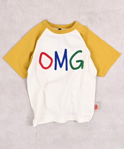 Life Support Products（ライフサポートプロダクツ）の「【防汚加工】ラグランスラングＴシャツ（Tシャツ/カットソー・キッズ・チャコール/マスタード/レッド/ブルー・80/90/95/100/110/120/130/150/140）」の10枚目の写真