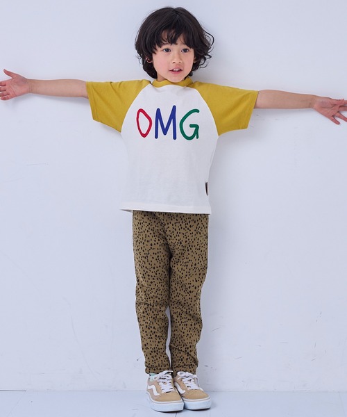 Life Support Products（ライフサポートプロダクツ）の「【防汚加工】ラグランスラングＴシャツ（Tシャツ/カットソー・キッズ・チャコール/マスタード/レッド/ブルー・80/90/95/100/110/120/130/150/140）」の13枚目の写真