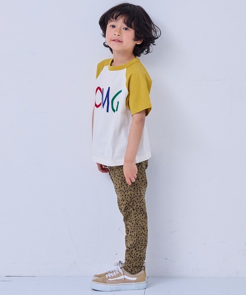 Life Support Products（ライフサポートプロダクツ）の「【防汚加工】ラグランスラングＴシャツ（Tシャツ/カットソー・キッズ・チャコール/マスタード/レッド/ブルー・80/90/95/100/110/120/130/150/140）」の14枚目の写真