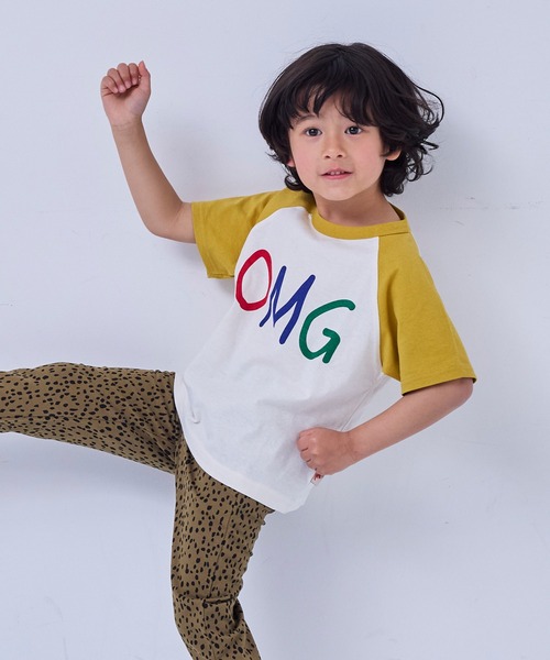 Life Support Products（ライフサポートプロダクツ）の「【防汚加工】ラグランスラングＴシャツ（Tシャツ/カットソー・キッズ・チャコール/マスタード/レッド/ブルー・80/90/95/100/110/120/130/150/140）」の12枚目の写真