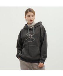 Boucle Logo Hoodie Sweatshirt _Grey