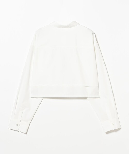 Ray BEAMS（レイビームス）の「レイヤード ヘム クロップド シャツ（シャツ/ブラウス・レディース・サックスブルー/ホワイト・ONE SIZE）」の17枚目の写真