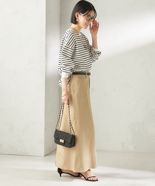 MILOS(ミロス)の「【SHIPS別注】MILOS: キルティング ショルダー(ショルダーバッグ・レディース・ブラック/オリーブ・ONE SIZE)」の9枚目の写真