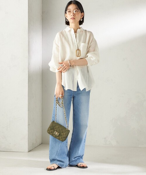 MILOS(ミロス)の「【SHIPS別注】MILOS: キルティング ショルダー(ショルダーバッグ・レディース・ブラック/オリーブ・ONE SIZE)」の12枚目の写真
