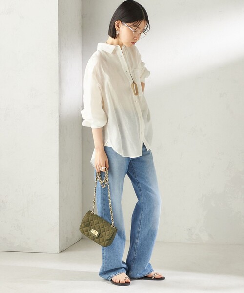 MILOS(ミロス)の「【SHIPS別注】MILOS: キルティング ショルダー(ショルダーバッグ・レディース・ブラック/オリーブ・ONE SIZE)」の13枚目の写真