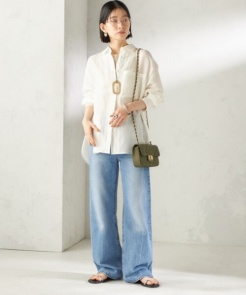 MILOS(ミロス)の「【SHIPS別注】MILOS: キルティング ショルダー(ショルダーバッグ・レディース・ブラック/オリーブ・ONE SIZE)」の16枚目の写真