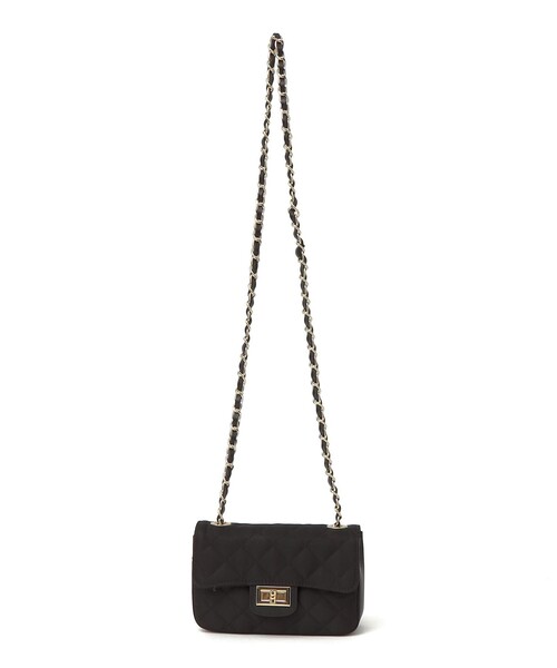 MILOS(ミロス)の「【SHIPS別注】MILOS: キルティング ショルダー(ショルダーバッグ・レディース・ブラック/オリーブ・ONE SIZE)」の3枚目の写真