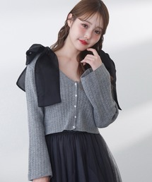 one after another NICE CLAUP | ビジューボタンカーディガン(カーディガン/ボレロ)