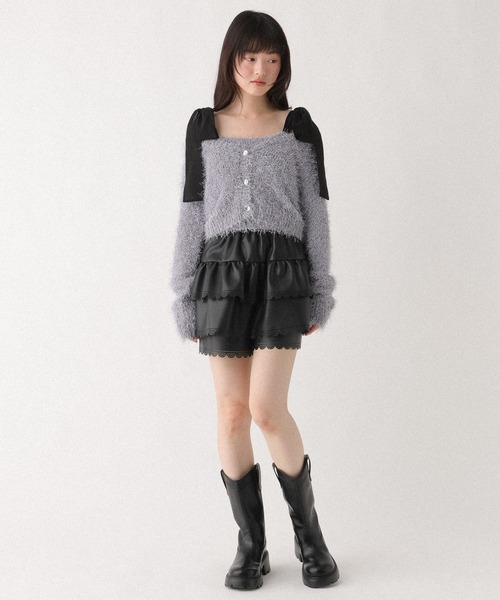 Heather（ヘザー）の「アソートパンチングショートパンツ　647006（その他パンツ・レディース・ブラウン/ブラック・FREE）」の8枚目の写真