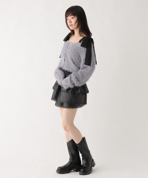 Heather（ヘザー）の「アソートパンチングショートパンツ　647006（その他パンツ・レディース・ブラウン/ブラック・FREE）」の9枚目の写真