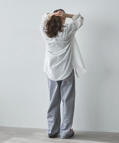 feepur（フェピュール）の「ストライプイージールーズデニム（デニムパンツ・レディース・ブラック/オフホワイト・MEDIUM/SMALL）」の20枚目の写真