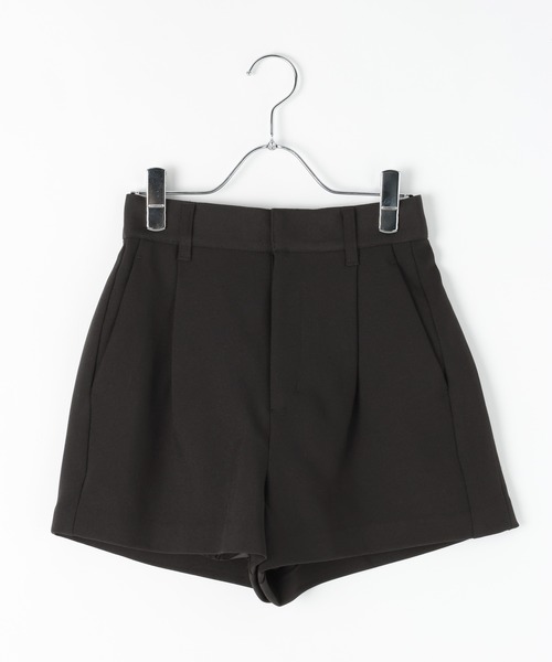 PAGEBOY（ページボーイ）の「【紫外線カット/接触冷感/イージーケア/セットアップ対応】バスケットショートパンツ（スラックス・レディース・グレー/ブラック・FREE）」の14枚目の写真