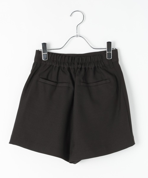 PAGEBOY（ページボーイ）の「【紫外線カット/接触冷感/イージーケア/セットアップ対応】バスケットショートパンツ（スラックス・レディース・グレー/ブラック・FREE）」の9枚目の写真